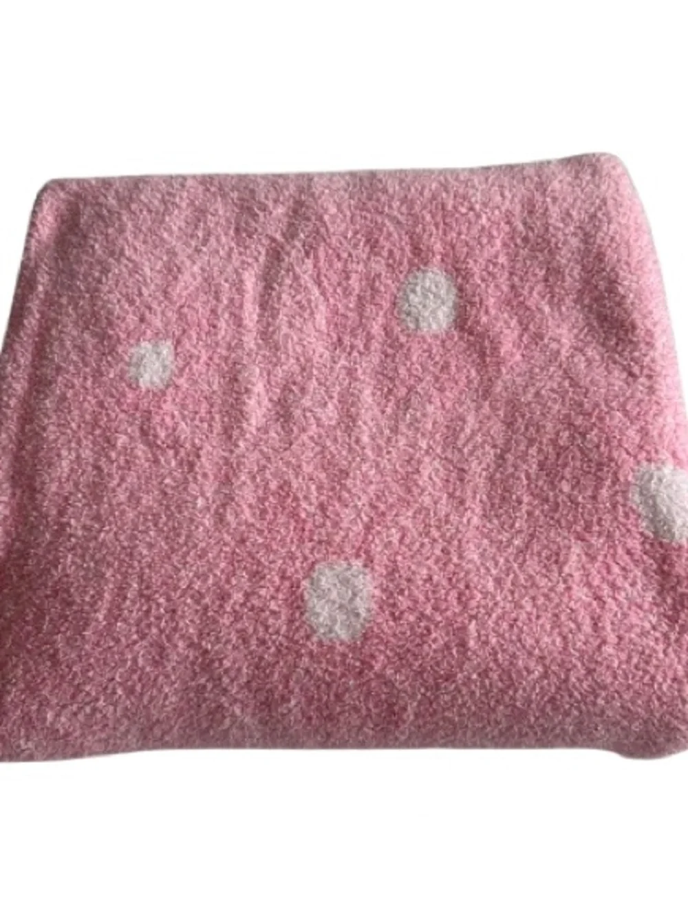 Martha Stewart Kid's Pink Daisy Soft Fluffy Fleece Double-sided Throw Blanket - Picture 4 of 10